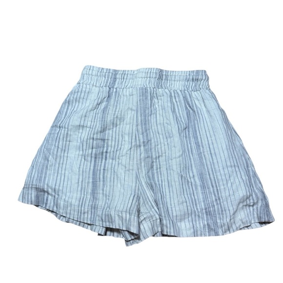 Thread & Supply Striped Linen Blend Summer Shorts XS Pull-On Lined Casual - Picture 4 of 5